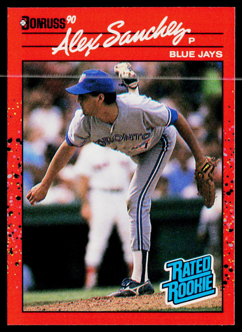 Alex Sanchez 1990 Donruss #45 Toronto Blue Jays