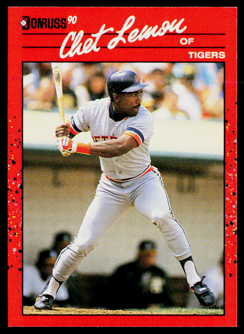 Chet Lemon 1990 Donruss #60c Detroit Tigers