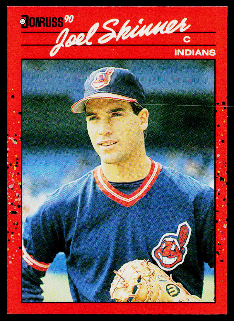 Joel Skinner 1990 Donruss #73c Cleveland Indians