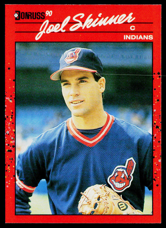 Joel Skinner 1990 Donruss #73c Cleveland Indians