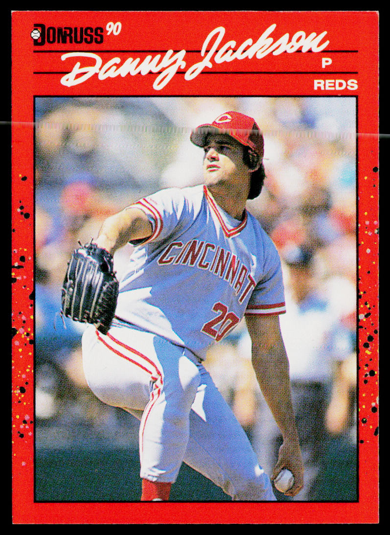 Danny Jackson 1990 Donruss #80b Cincinnati Reds