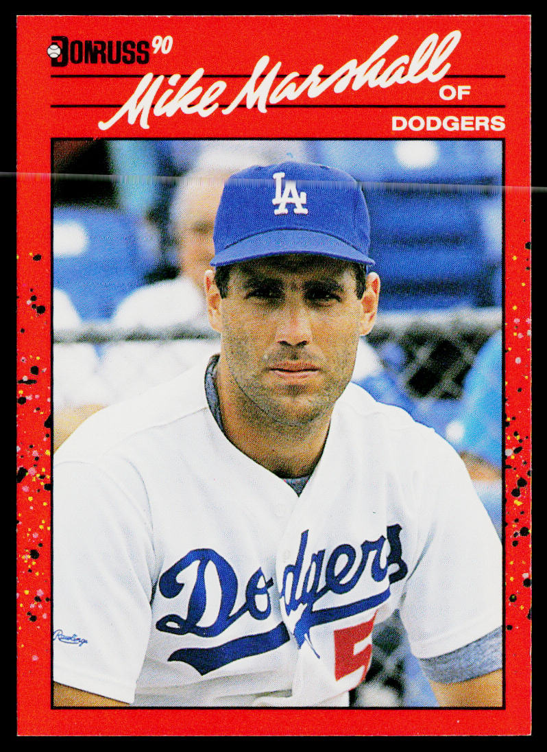 Mike Marshall 1990 Donruss #84 Los Angeles Dodgers
