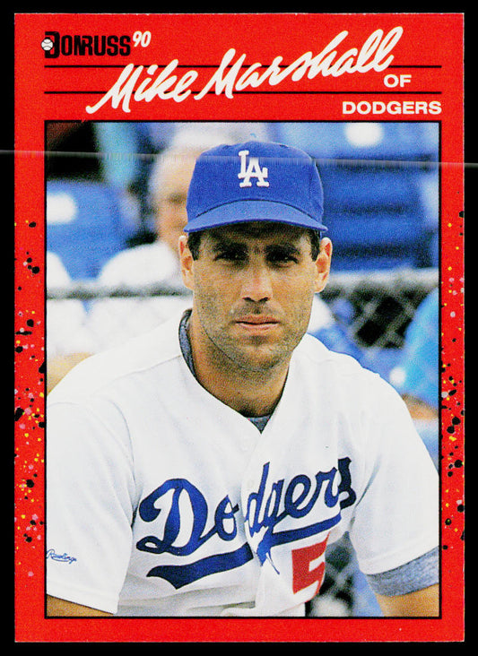 Mike Marshall 1990 Donruss #84 Los Angeles Dodgers