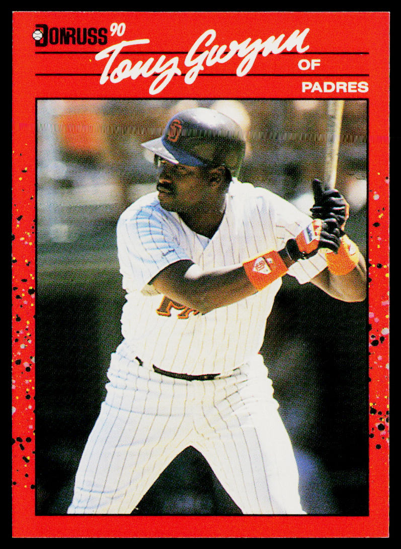 Tony Gwynn 1990 Donruss #86c San Diego Padres