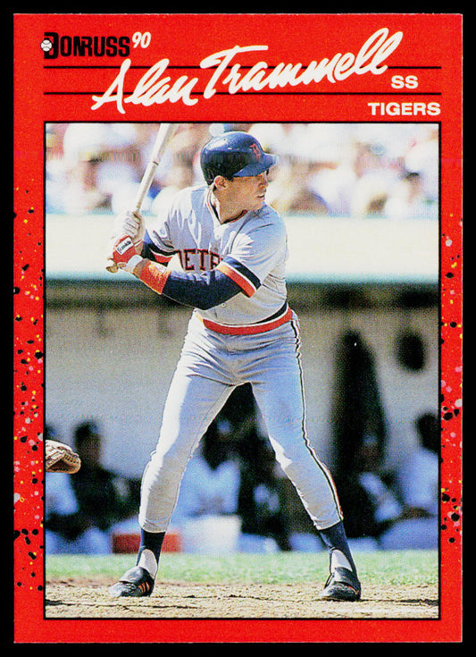 Alan Trammell 1990 Donruss #90b Detroit Tigers