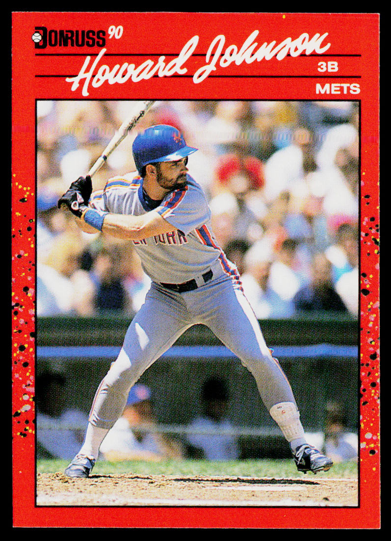 Howard Johnson 1990 Donruss #99c New York Mets