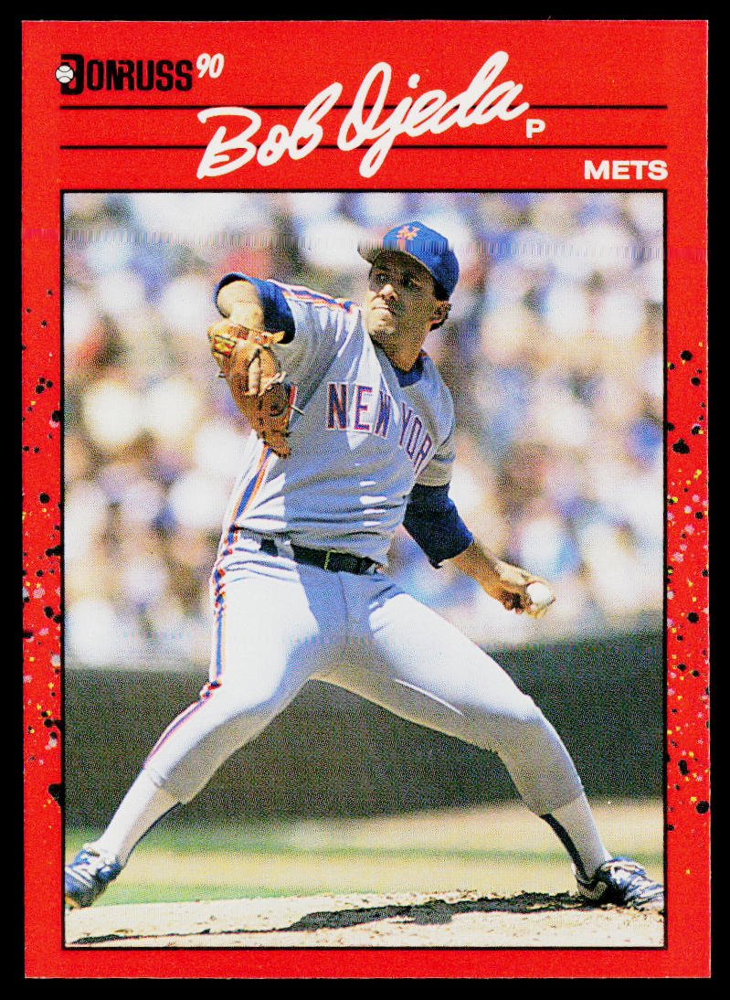 Bob Ojeda 1990 Donruss #117 New York Mets