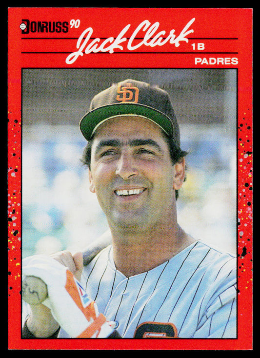 Jack Clark 1990 Donruss #128 San Diego Padres