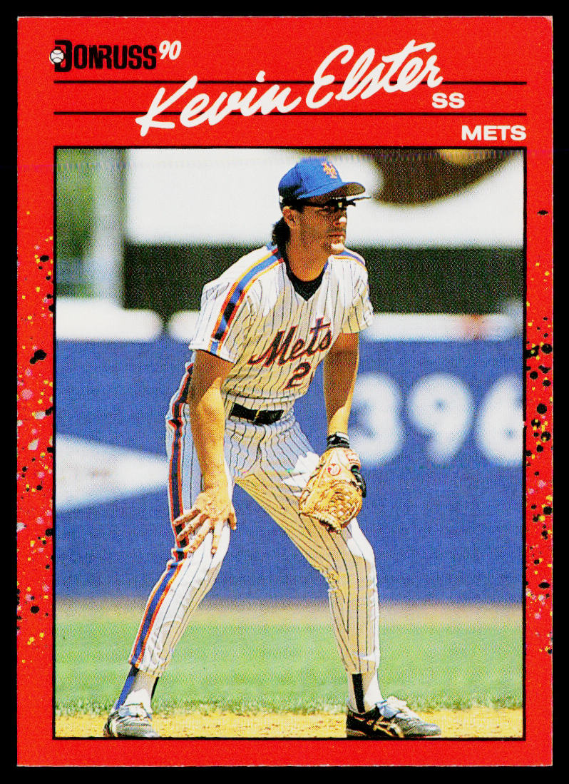 Kevin Elster 1990 Donruss #152 New York Mets