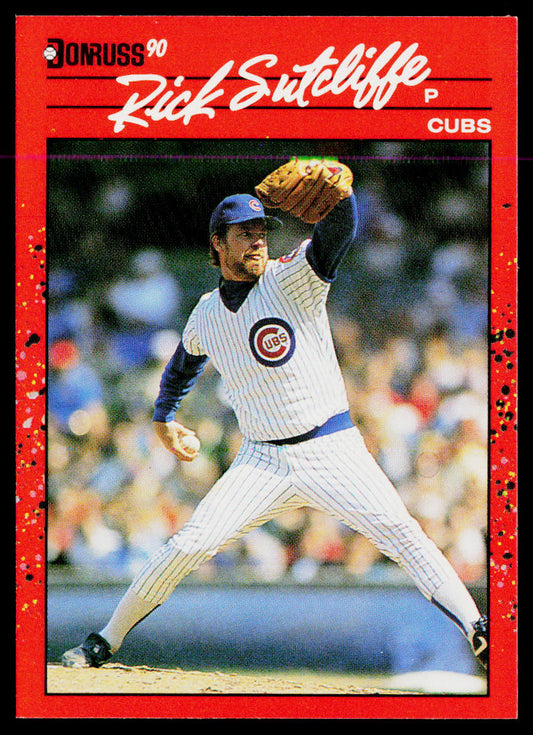 Rick Sutcliffe 1990 Donruss #157 Chicago Cubs