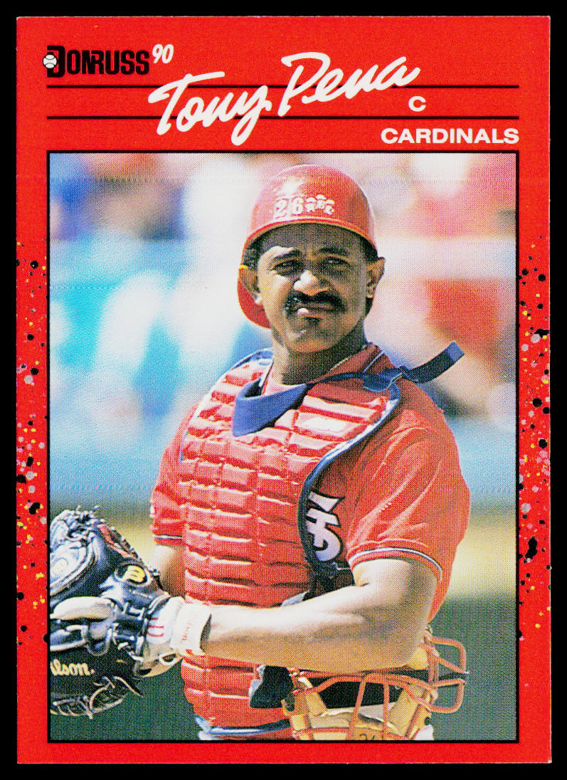Tony Pena 1990 Donruss #181 St. Louis Cardinals