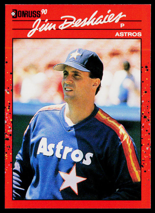 Jim Deshaies 1990 Donruss #187c Houston Astros