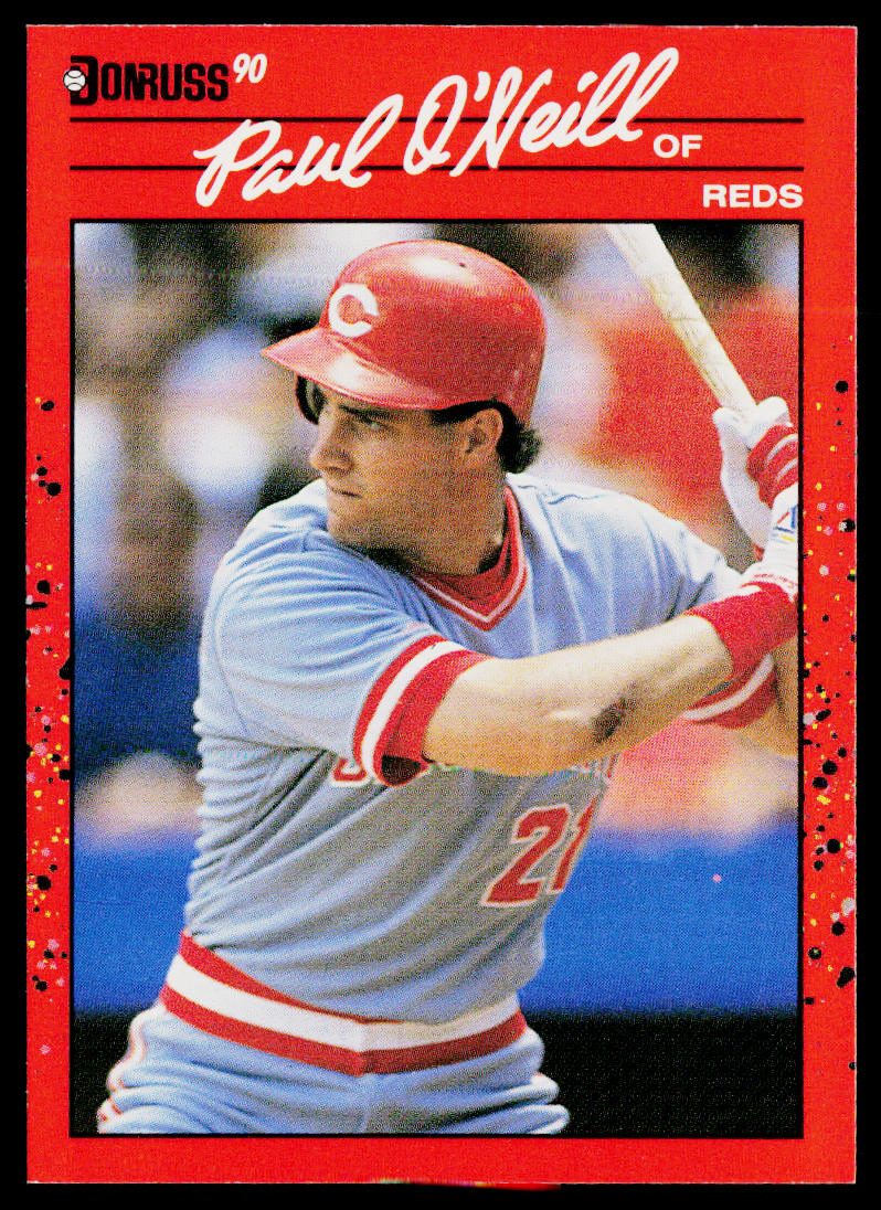 Paul O'Neill 1990 Donruss #198 Cincinnati Reds
