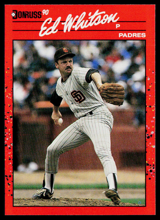 Ed Whitson 1990 Donruss #205c San Diego Padres