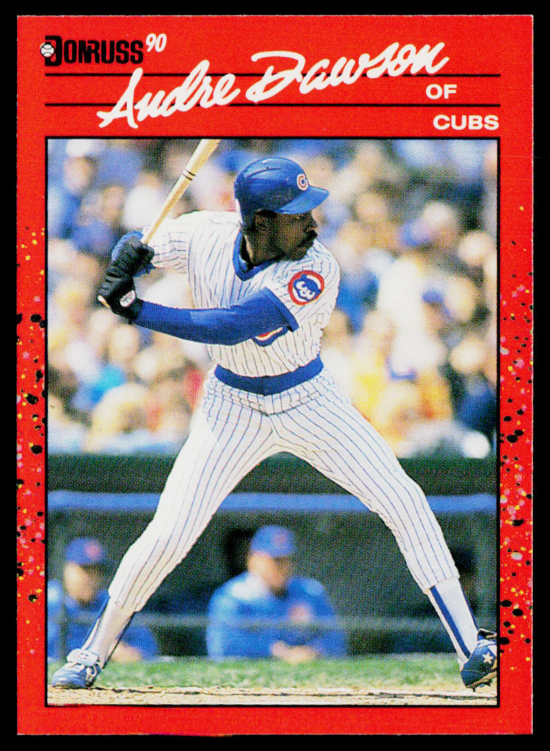 Andre Dawson 1990 Donruss #223 Chicago Cubs