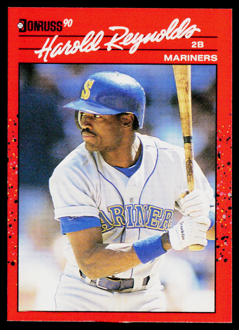 Harold Reynolds 1990 Donruss #227c Seattle Mariners