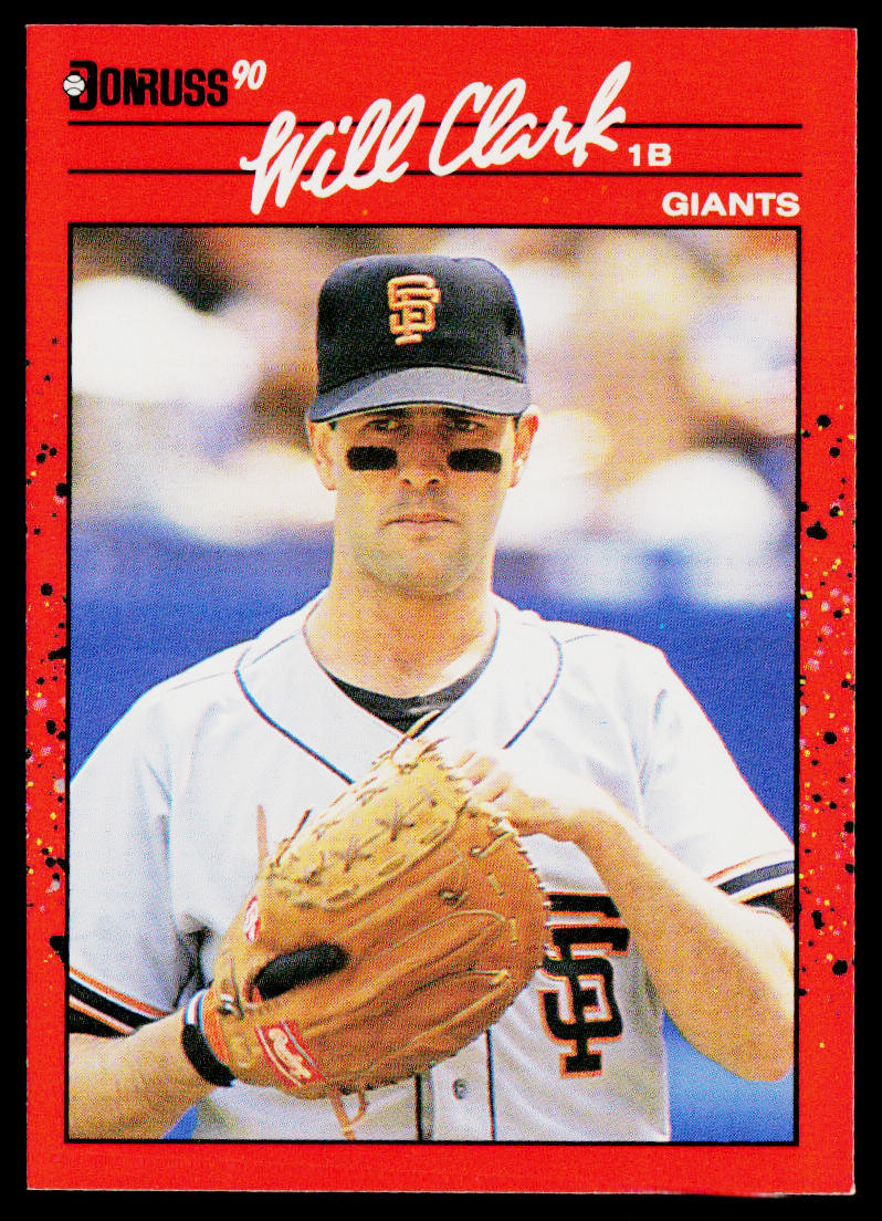 Will Clark 1990 Donruss #230 San Francisco Giants