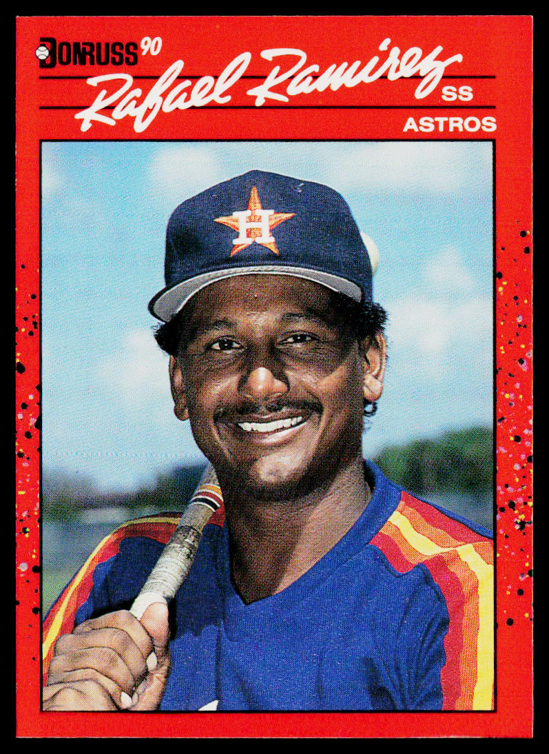 Rafael Ramirez 1990 Donruss #241 Houston Astros