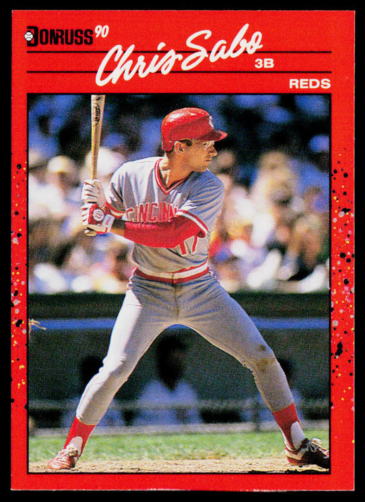 Chris Sabo 1990 Donruss #242c Cincinnati Reds