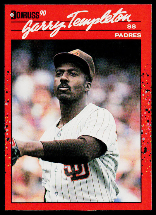 Garry Templeton 1990 Donruss #246c San Diego Padres