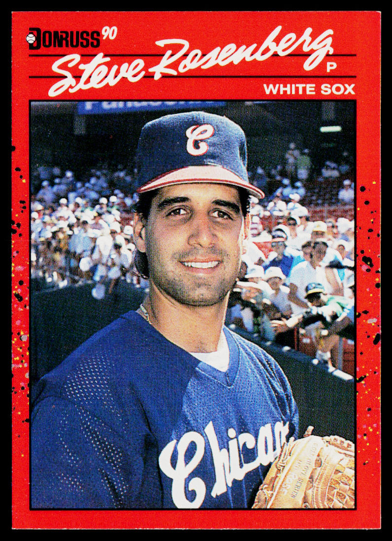 Steve Rosenberg 1990 Donruss #253 Chicago White Sox