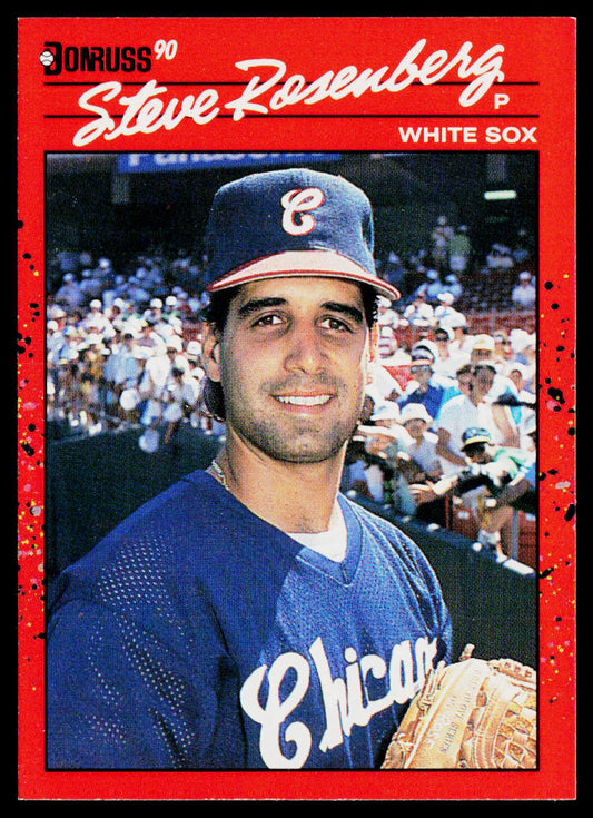 Steve Rosenberg 1990 Donruss #253 Chicago White Sox