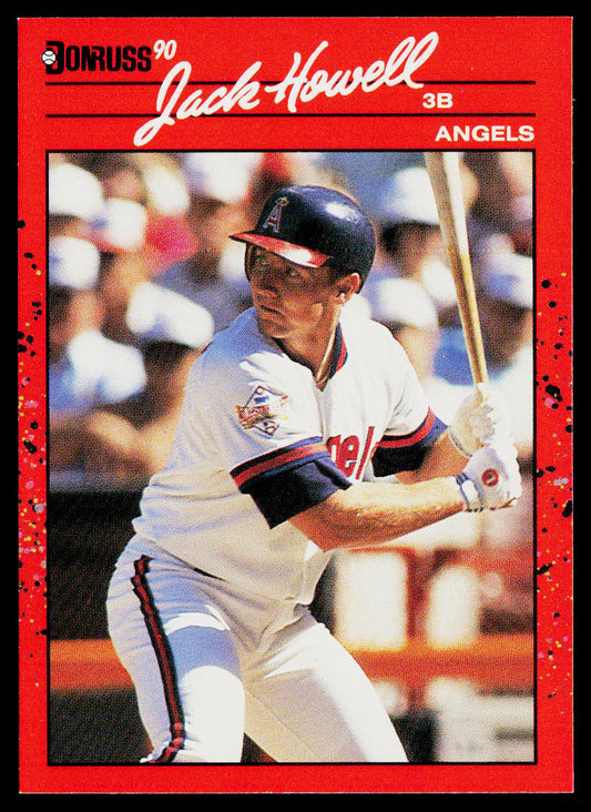 Jack Howell 1990 Donruss #254c California Angels
