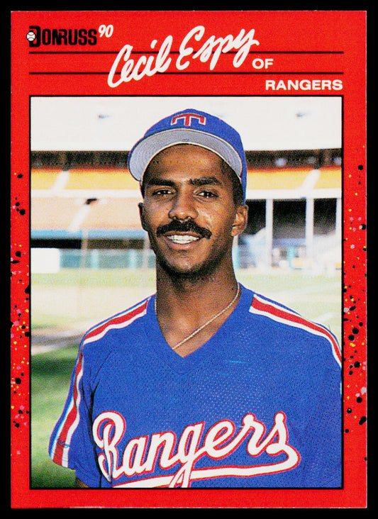 Cecil Espy 1990 Donruss #260 Texas Rangers