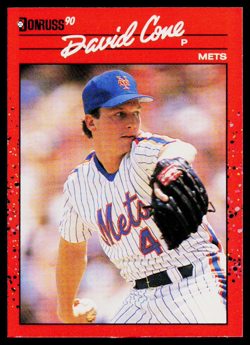 David Cone 1990 Donruss #265 New York Mets