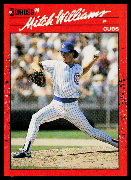 Mitch Williams 1990 Donruss #275 Chicago Cubs