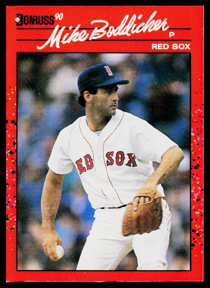 Mike Boddicker 1990 Donruss #280 Boston Red Sox