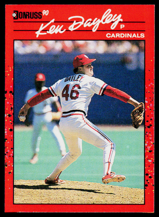 Ken Dayley 1990 Donruss #281c St. Louis Cardinals