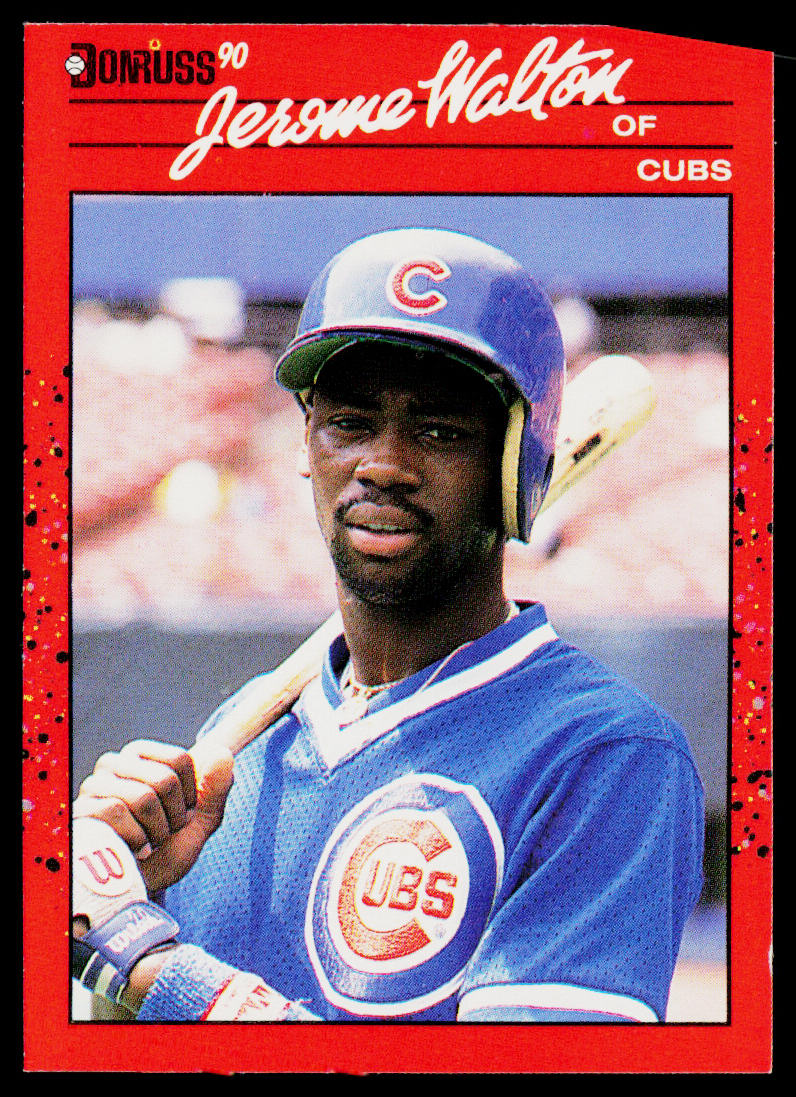 Jerome Walton 1990 Donruss #285 Chicago Cubs