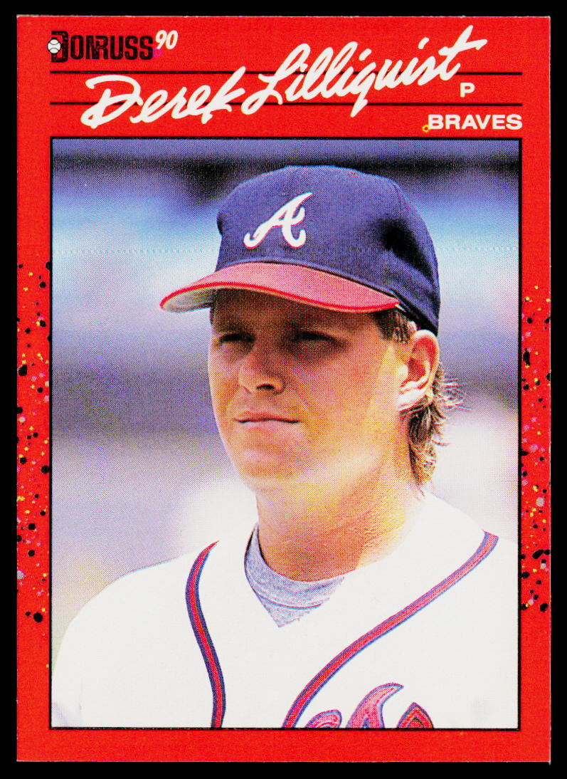 Derek Lilliquist 1990 Donruss #286 Atlanta Braves