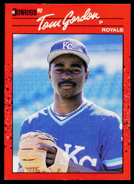 Tom Gordon 1990 Donruss #297b Kansas City Royals