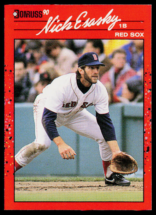 Nick Esasky 1990 Donruss #303b Boston Red Sox