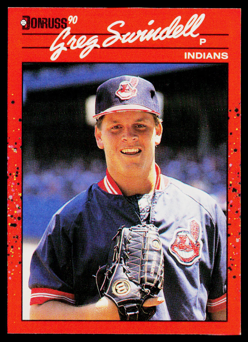 Greg Swindell 1990 Donruss #310 Cleveland Indians