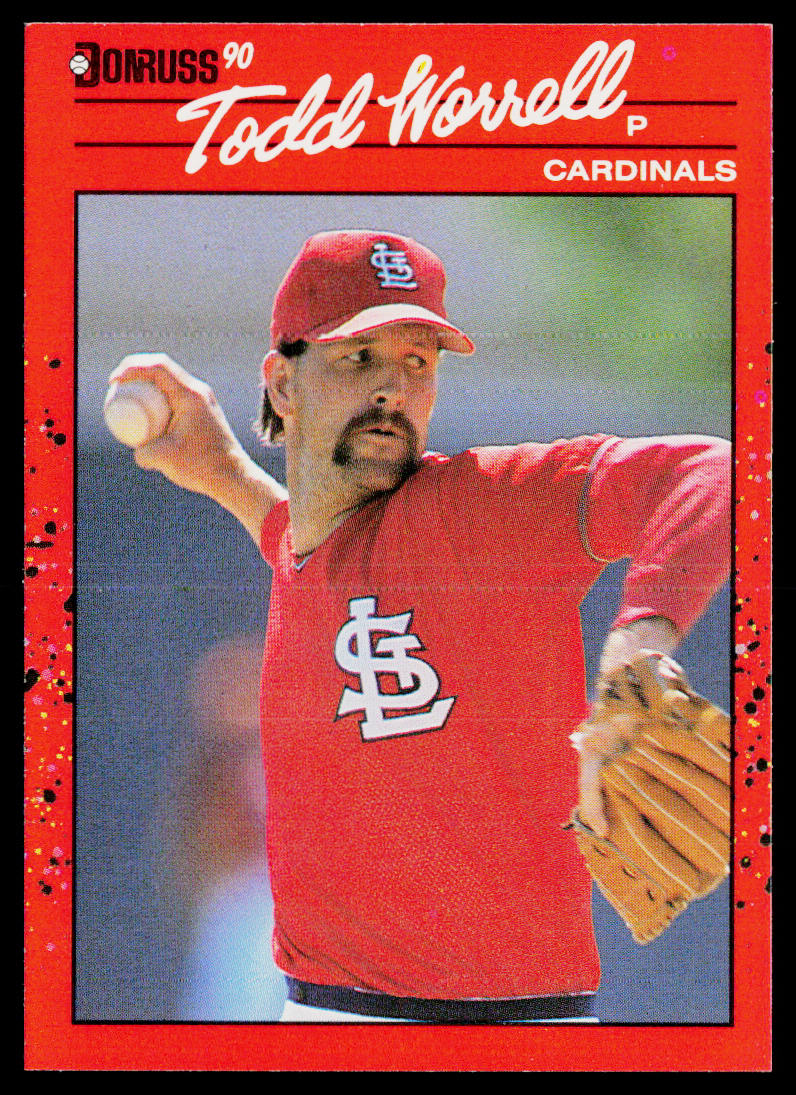 Todd Worrell 1990 Donruss #319 St. Louis Cardinals