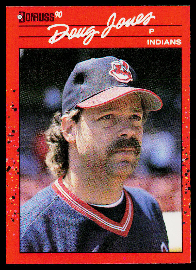 Doug Jones 1990 Donruss #320c Cleveland Indians