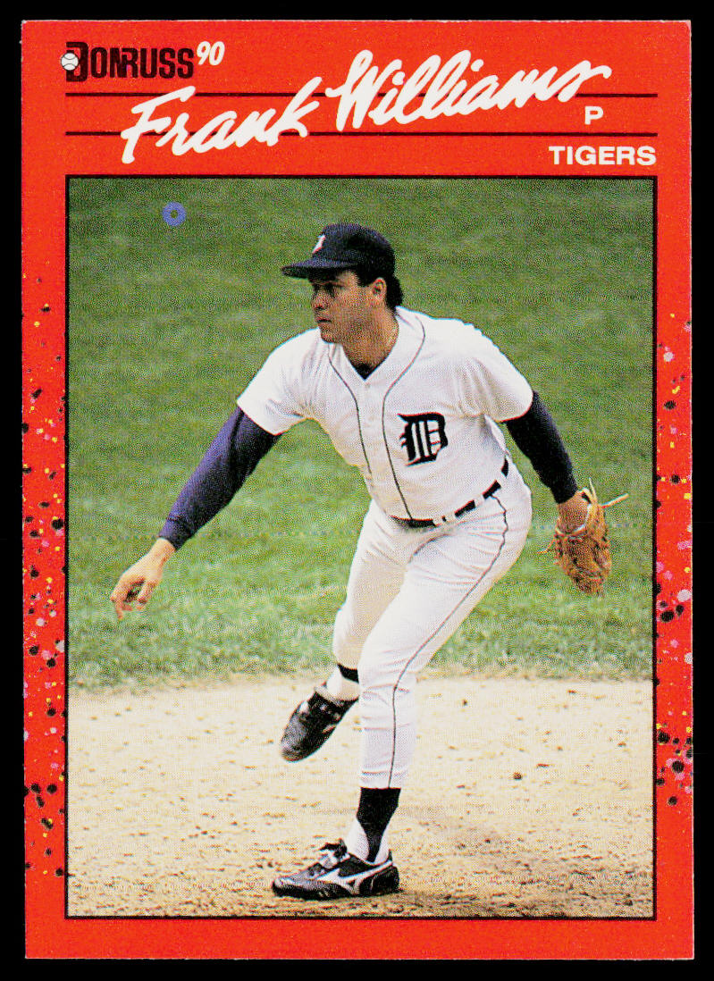 Frank Williams 1990 Donruss #327c Detroit Tigers