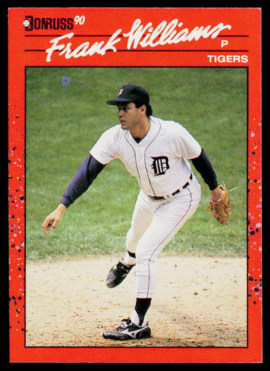 Frank Williams 1990 Donruss #327c Detroit Tigers