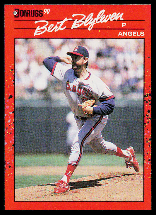Bert Blyleven 1990 Donruss #331 California Angels