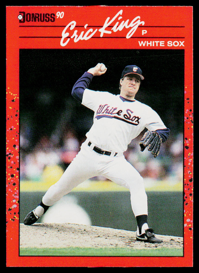 Eric King 1990 Donruss #337 Chicago White Sox