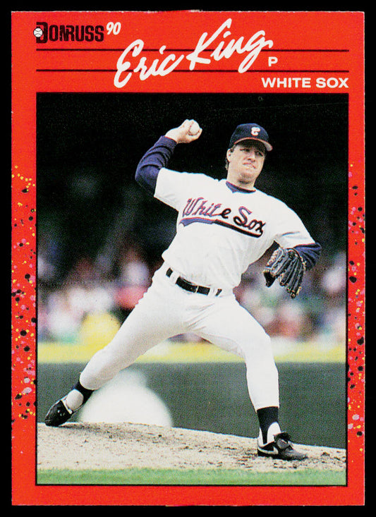 Eric King 1990 Donruss #337 Chicago White Sox