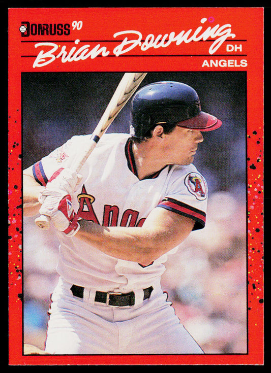 Brian Downing 1990 Donruss #352c California Angels