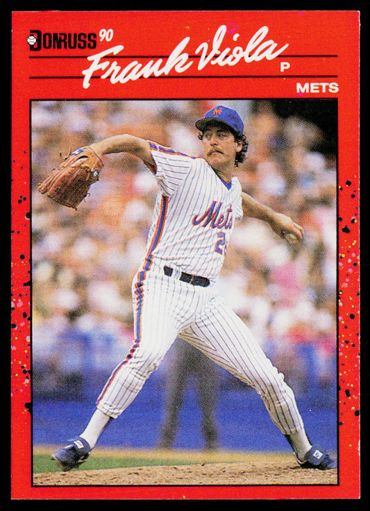 Frank Viola 1990 Donruss #353c New York Mets