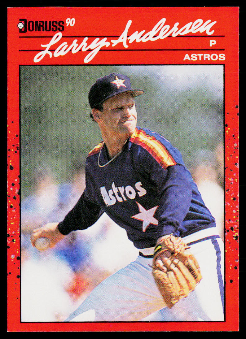 Larry Andersen 1990 Donruss #359 Houston Astros