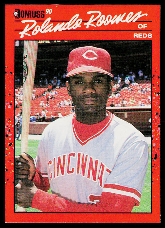 Rolando Roomes 1990 Donruss #360c Cincinnati Reds