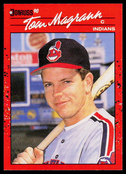 Tom Magrann 1990 Donruss #374 RC Cleveland Indians