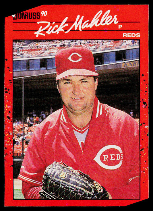 Rick Mahler 1990 Donruss #375c Cincinnati Reds